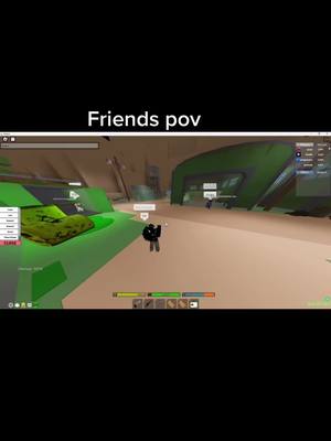 A post by @validkk1 on TikTok caption: Bro i was terrified was hidding beside the db#dahood #roblox 