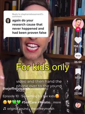 A post by @crunchychristianconserv on TikTok caption: Replying to @stephanieboseman0 #greenscreenvideo I’m sorry, what has been proven false? Because these videos are all over his page. 