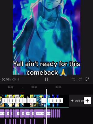 A post by @narutosbigdingdong on TikTok caption: Back to editing mfs😈 improvement has happened🙏 #narutosbigdingdong #fouryoupage #gethtisontheforyoupage #flopera #fyp #edit #narutoedit #boruto #borutouzumaki #narutouzumaki #capcut