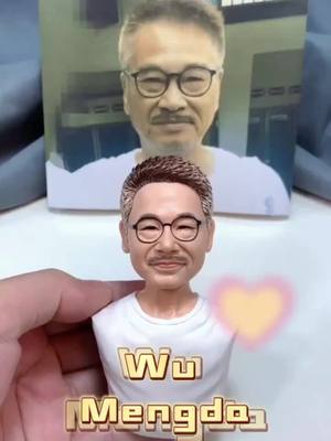 A post by @softclaydoll on TikTok caption: Mr.Wu Mengda#DIY #DC #worldcup #tiktok #handwork 