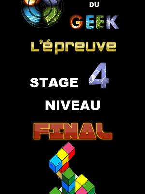 A post by @laubergedugeek on TikTok caption: stage 4 l'épreuve finale 🖖😉👍 #pourtoi #pourtapagefr #pourvoustous😘😘❤️♥️✨✨ #epreuve #rubikcubechallenge special dédicace @Sandrine Lavis - Dom ✨EoR✨