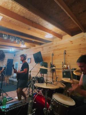 A post by @willpatterson_music on TikTok caption: Slowly making more progress on the drums😎