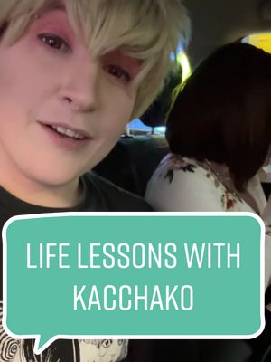 A post by @_xeraphim_ on TikTok caption: Life lessons from Bakugou ft Uraraka! #bakugou #kacchan #bakugoukatsuki #uraraka #kacchako