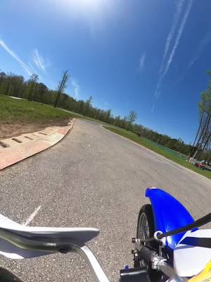 A post by @mothra_92 on TikTok caption: SEMM Midpond. #minimoto #motorcycle #yamaha #yamahattr125 #trackday