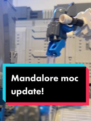 A post by @jpbricks on TikTok caption: Should I keep making with where I talk or not? Let me know!! #lego #fypシ #jpbricks #😁 #legotok #moc #mandalore #update #starwars #legostarwars 