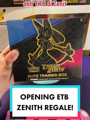 A post by @sad_ditto on TikTok caption: Pack Opening Pt. 1 dell'ETB di #zenithregale ricevuto da @fantasiastore.it ❤️ CODICE SCONTO "DITTO5" #pokemon #pokemontcg #pokemonitalia #sadditto 