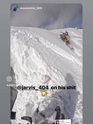 A post by @jarvis663 on TikTok caption: Doesnt always go as planned 🫣 #fyp #foryoupage #skidoo #thatskidoofeeling @MillerTime#999 for the creds🤣