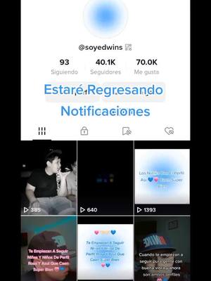 A post by @soyedwins on TikTok caption: Regreso Noti 💗💙 #notificaciones #blueboy #greenscreen 