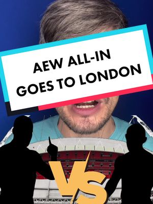 A post by @themachofan on TikTok caption: AEW is headed to London! #aewallin #aewdynamite #wembleystadium #aewuk #aewfans #bulletclub #mercedesmone #kennyomega #cmpunk @aewontv 