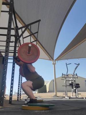 A post by @thatfitnessguy99 on TikTok caption: please be nice and welcome my return to the the weight lifting field. after almost 8 months after a horrible back Injury im trying to get back in there. #squatting #recovery #weightlossagain 