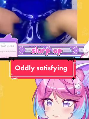 A post by @vtgalaxyneko on TikTok caption: I am def an odd one 👀💛 #vtgalaxyneko #vtuber #vtuberclips #oddlysatisfying #catvtuber #envtuber #anime #animegirl #twitchstreamer #catgirl #gremlin 