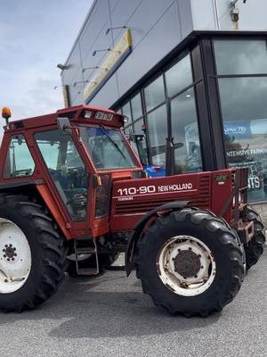 A post by @wrshawltd on TikTok caption: A legend in stock that won’t last long ,good straight honest tractor ,off farm condition ,everything is there to either restore or work ,full details on DoneDeal                   #wrshaw #thetractorpeople #newholland #irishagriculture #agriisourculture #irishagri #fiat #11090fiat 