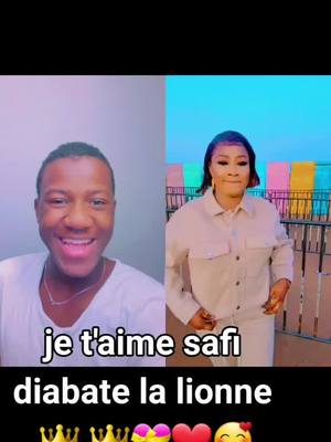 A post by @hamed_junior_2fois on TikTok caption: #duet with @Safi diabate officiel ♥️