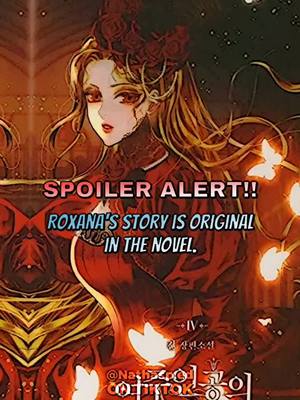 A post by @nathasp.ed on TikTok caption: NOVEL SPOILER ALERT‼️Roxana is so cool!! #manhwareccomendation #roxanaagriche #kakaowebtoon #manhwa #thewaytoprotectthefemaleadsolderbrother #roxana #kakaopage #abcxyz #manhwahistorical 