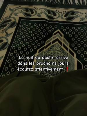 A post by @.rappel.islamique1 on TikTok caption: La nuit du destin 🤍 #fypシ #islamic_video #rappels_islam #rappel #lesaviezvous 