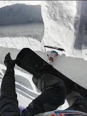 A post by @pierre.vaultier on TikTok caption: Twice more fun: build a maze, jump over! #serrechevalier #maze #snowboarding #surprise #givesyouwings  @SerreChevalierOfficiel 