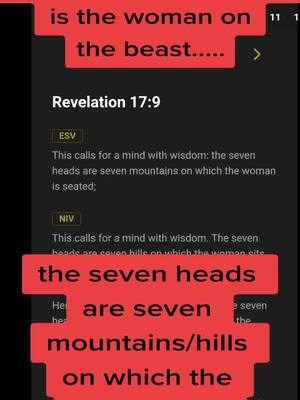 A post by @heathermcgeerevel on TikTok caption: the woman on the beast in Revelation is the Roman catholic church #rome #Babylon #Bible #bibleprophecy #biblestudy #romancatholicchurch #endtimes #lastdays  #truth #jesus #jesusistheonlyway #wakeup #deception #vatican #evilexposed #revelation 