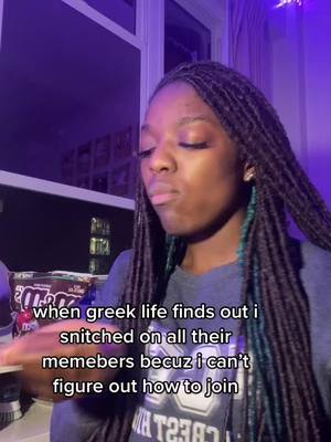 A post by @adaora.jenn on TikTok caption: if i cant join wenall goin down🧍🏾‍♀️ talk about D-none #greeklife #fyp #foryou