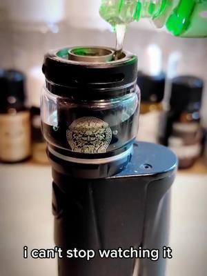 A post by @on.the.vape on TikTok caption: 👁️👁️ #vape 