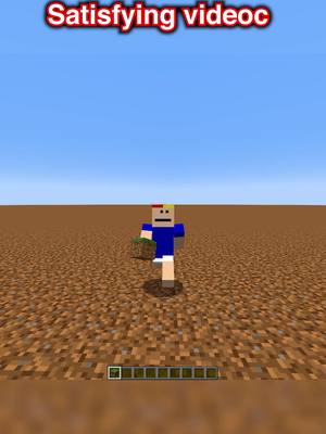 A post by @ulanos on TikTok caption: Are you satisfied? #minecraftmemes #fyp #satisfying