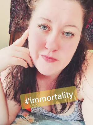 A post by @chrissyvilly23 on TikTok caption: I’M GOING TO LIVE FOREVERRRRRR! #playtime #SelfCare #imortality 