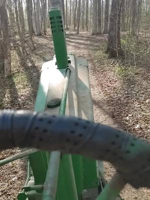 A post by @ronniemiller63 on TikTok caption: Good Day for getting Old John out of the shed for a little drive in the Wood's 