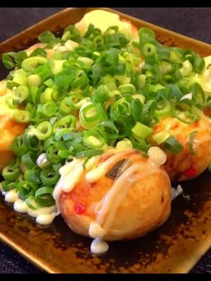 A post by @moonlight.219 on TikTok caption: Takoyaki Recipe 🍘 #japan #food #takoyaki_recipe #japanfood #streetfood 