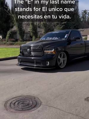 A post by @statik_dill on TikTok caption: 😏 #CapCutVelocity #4upageシ #fyp #foryoupage #foryou #SAtrucks #TNP #satrucksftw #dopetrucks #🇲🇽 #mexican #BigInkEnergy #justforfun #nohate #⚫️ #🔴 #slammedtrucks #cuhh #trokiandocuh #statik #statiktrucks #parati 