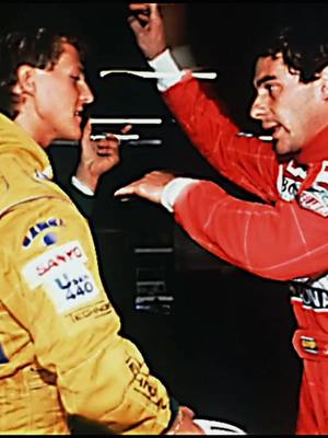 A post by @formelhub on TikTok caption: 🐐 #formelfire #fyp #f1 #formel1 #senna #schumacher 