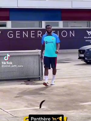 A post by @ksergio_jr on TikTok caption: 🥳🫶🏾panthère 🐆#kessie #fcbarcelona #tiktokcotedivoire🇨🇮tiktok225 #tiktokespaña #desespere 