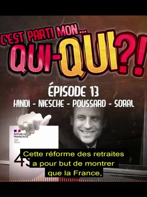 A post by @paul_phalange on TikTok caption: #cmpqq13 #C'estPartiMonQuiQui #Dette #Banque #NoteFrance #Retraites #Soral #Macron #49.3