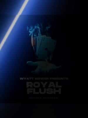 A post by @wyattjamesbender on TikTok caption: It's finally here! My new single Royal Flush is now available on all platforms! Can't wait for you guys to hear my new album! #newmusic2023 #foryou 