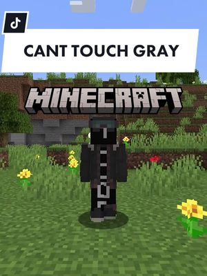 A post by @tfoodmc on TikTok caption: #Minecraft but I can’t touch gray… #minecraftmemes #minecraftbut #minecraftchallenge #minecrafttiktok #fypシ #foryou