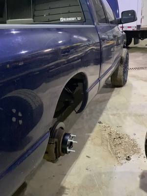 A post by @blueberry_5.7 on TikTok caption: Rock lights on got some more to do still #fyp #trucklife #viral #dodge