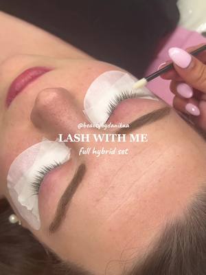 A post by @beautybydanikaa on TikTok caption: LINK IN BIO TO BOOK  Choose “Danika” 💕#514lashes #montreal #montreallashes #montreallashtech #lashwithme #lashtech 