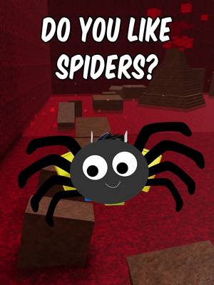 A post by @floppagx on TikTok caption: Do YOU Like SPIDERS? 🕷️😱 #roblox #robloxedit #robloxfunny #robloxfunnymoments