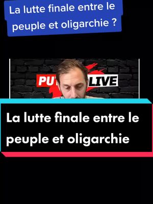 A post by @mediatoscope on TikTok caption: La lutte finale entre le peuple et oligarchie ? #pourtoi #oligarchietotalitaire #retraite #medias #classemoyennebasse