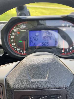 A post by @kylesprouse0 on TikTok caption: 1150 miles ans never had a single issue out of my talon. Rzr left me stuck on the side the road at 100 miles. Thank the lord for a warranty!  #polaris #rzr #proxp #sxs #sxsblog #fyp #foryoupage 