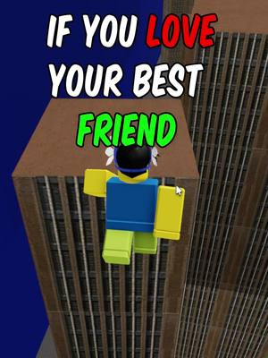 A post by @floppagx on TikTok caption: Do YOU Love Your Best Friend? 😊 #roblox #robloxedit #robloxfunny #robloxfunnymoments