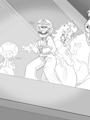 A post by @tooncraze on TikTok caption: I did the thing  #mario #luigi #donkeykong #toad #mariobros #storyboard #charlieday #fypシ 