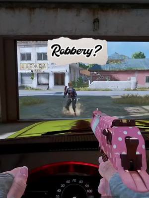 A post by @existence006 on TikTok caption: Robbery?#pubg #pubgm #😂😂😂 