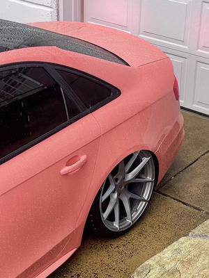 A post by @philly.s4 on TikTok caption: rainy days 🌧️ #audis4 #bagged #CapCut #fyp 