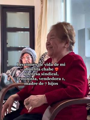 A post by @beremunoza on TikTok caption: Te amo abuelita Chabe ❤️‍🔥 #fyp #foryou #parati #abuelita #leccionesdelavida 