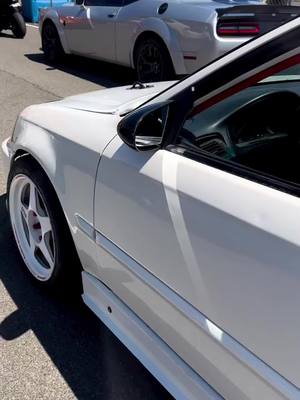 A post by @bbianchi12 on TikTok caption: Track days are the best!! K series stayed together and didnt break at all after 4 passes. Time for some LSD and we should see 10-11’s. #fyp #foryoupage #honda #bandimeerspeedway #colorado #jdm 