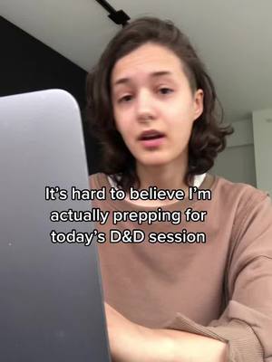 A post by @c_rvvb on TikTok caption: don’t worry i did actually prep… mostly #fyp #dnd #dndtiktok #dnd5e 