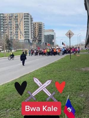 A post by @snataliec on TikTok caption: If there's anything I've learned, it's that we can fix this world together.🇭🇹❤️🖤 FREEDOM & JUSTICE --Bwa Kale🗡️🗡️#nojusticenopeace✊🏿✊🏾 #viral #haiticherie🇭🇹🇭🇹🇭🇹🇭🇹 #manifestationmontreal #justiceforpresidentjovenelmoïse #freedomforhaiti #haitiantiktok🇭🇹 #haitiantiktok🇭🇹 #ayiti #prayforhaiti #ayiti #bwakale #giveusourcountiesback #manifestation #prayforhaiti #freeourpeople #giveusourcountiesback #haitiantiktok🇭🇹🇭🇹 #montreal #haitiennetiktok🇭🇹🇭🇹🇭🇹🇭🇹😍😍😍😍 #bwakale #ayiti 