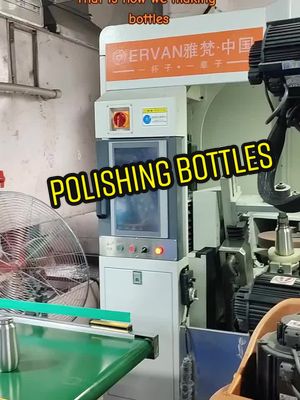 A post by @waterbottlefactory011 on TikTok caption: robots replacing labor workers.how do you think?#stainlesssteelbottle #foryou #robots #laborworker #wholesale #recommendations #bottlefactory 