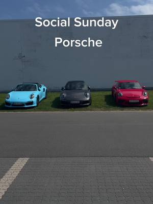 A post by @speedforum on TikTok caption: Social sunday at MYGARAGE💚 #porsche #carsoftiktok 