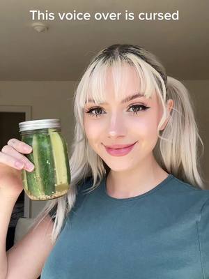 A post by @mell0wceleste on TikTok caption: My pickles are talking