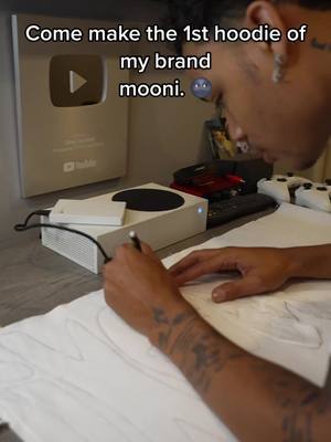 A post by @imcoreycampbell on TikTok caption: Day 1 of startin my clothing brand.